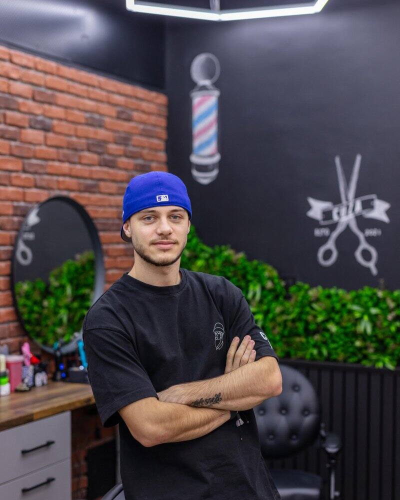 Marius Filimon, barbier la Cuza Barbershop